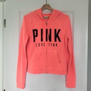 Victoria's Secret PINK Neon Pink Hoodie XS